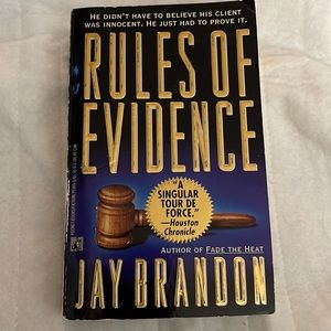 Jay Brandon Soft Cover Rules of Evidence Book